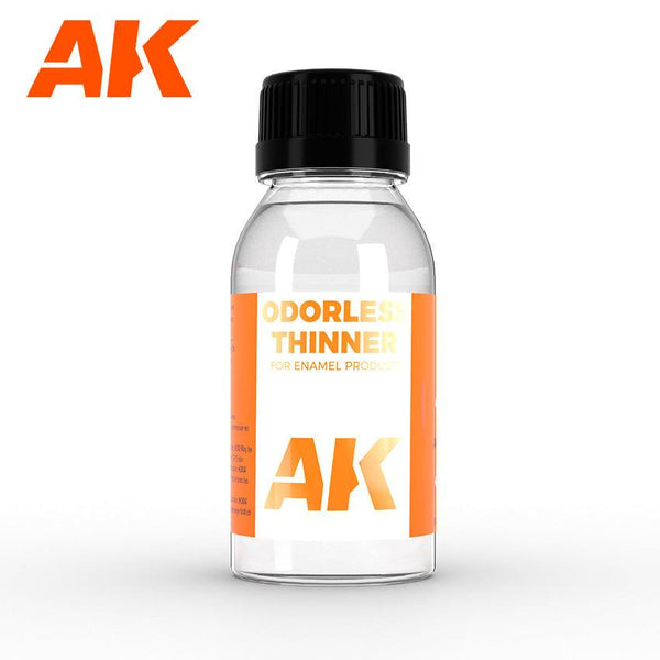AK Interactive Odorless Thinner 100ml AK050 - Hobby Heaven