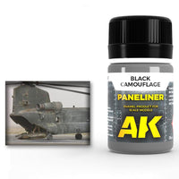 AK Interactive Paneliner For Black Camouflage 35ml Air Series AK2075 - Hobby Heaven
