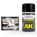 AK Interactive Paneliner For Grey And Blue Camouflage 35ml Air Series AK2072 - Hobby Heaven