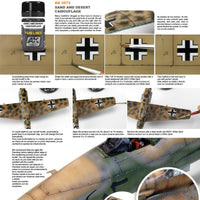 AK Interactive Paneliner For Sand And Desert Camouflage 35ml Air Series AK2073 - Hobby Heaven