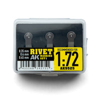 AK Interactive River Marking Set 1:72 for precise rivet engraving on models.
