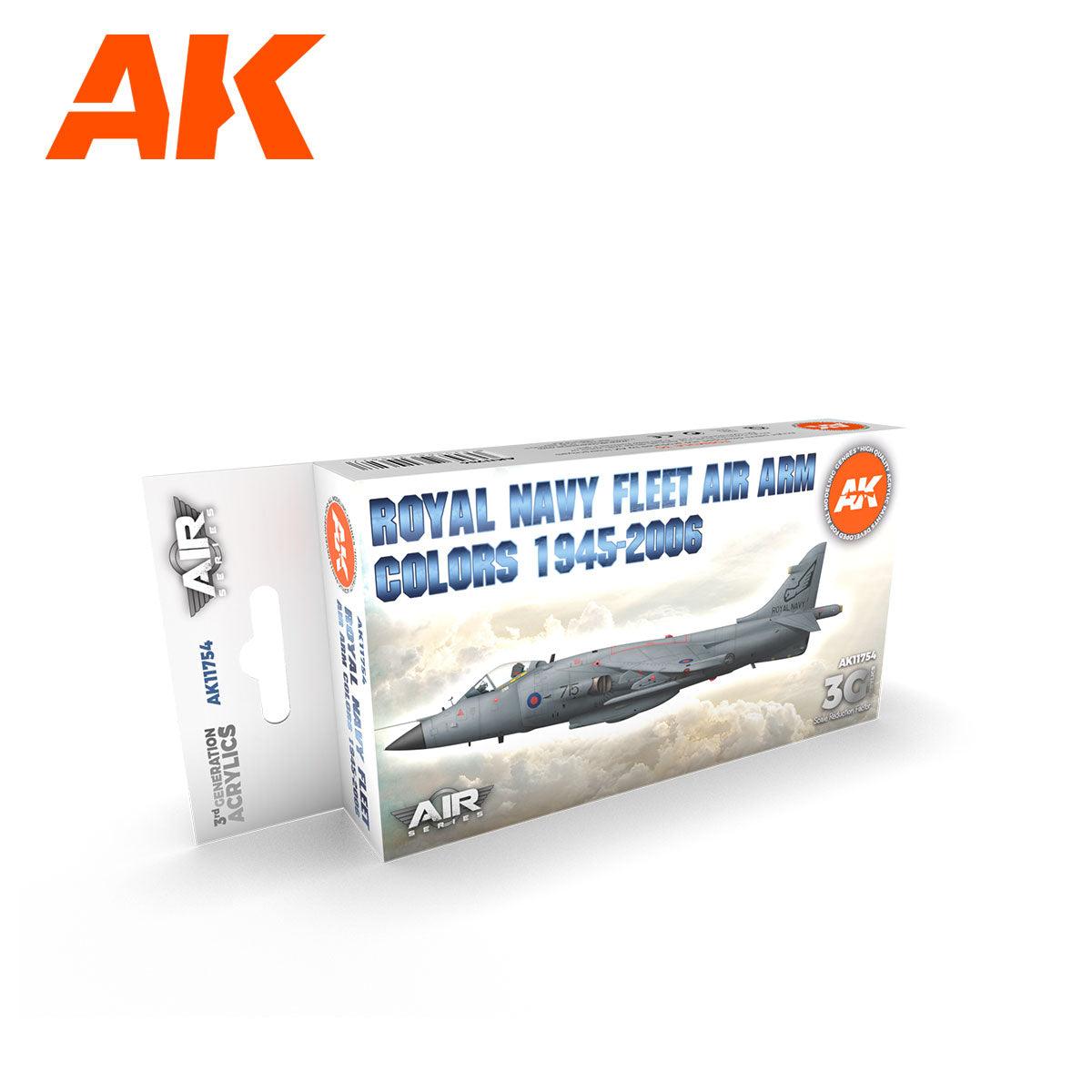 AK Interactive RN Fleet Air Arm Aircraft Colors 1945-2010 SET 3G AK11754 - Hobby Heaven