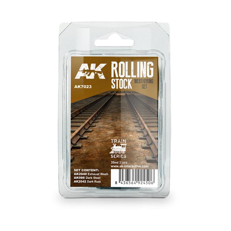 AK Interactive Rolling Stock Weathering Set Train Series AK7023 - Hobby Heaven