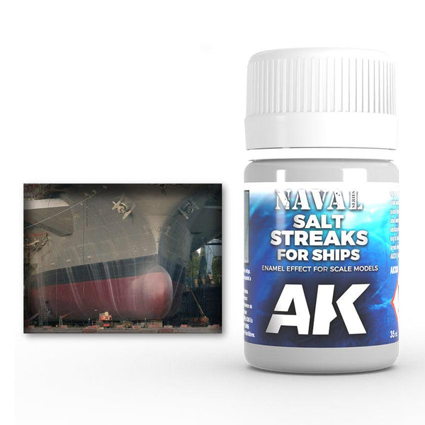 AK Interactive Salt Streaks For Ships 35ml Ship Series AK306 - Hobby Heaven