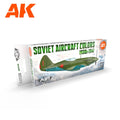 AK Interactive Soviet Aircraft Colors 1930s-1941 SET 3G AK11740 - Hobby Heaven