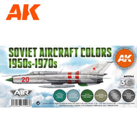 AK Interactive Soviet Aircraft Colors 1950s-1970s SET 3G AK11743 - Hobby Heaven
