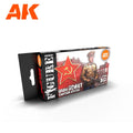 Ak Interactive Soviet WWII Uniform Colors 3g Figure Paint Set AK11635 - Hobby Heaven