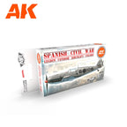 AK Interactive Spanish Civil War Legion Condor Aircraft SET 3G AK11714 - Hobby Heaven