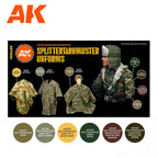Ak Interactive Splittermuster Uniform 3g Figure Paint Set AK11624 - Hobby Heaven