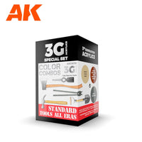 AK Interactive Standard Tools All Eras Combo 3G Paints Set AFV AK11670 - Hobby Heaven
