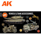 AK Interactive Tank Accesories 3G Paints Set AFV AK11647 - Hobby Heaven