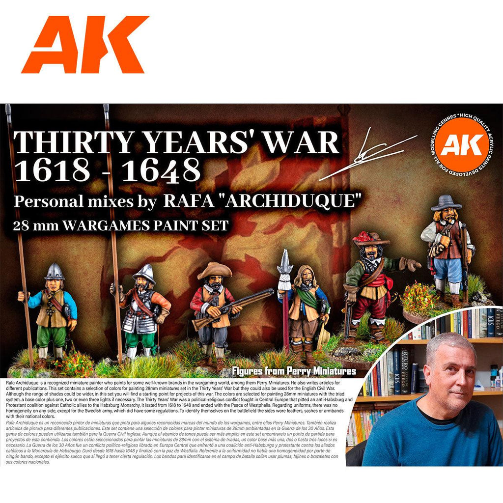 Ak Interactive Thirty Years War Signature Set And Figures 3g AK11776 - Hobby Heaven