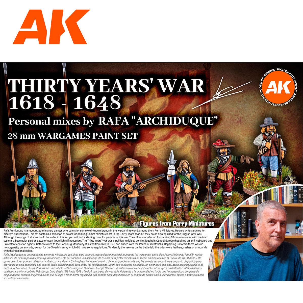 Ak Interactive Thirty Years War Signature Set And Figures 3g AK11776 - Hobby Heaven