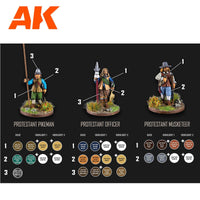 Ak Interactive Thirty Years War Signature Set And Figures 3g AK11776 - Hobby Heaven