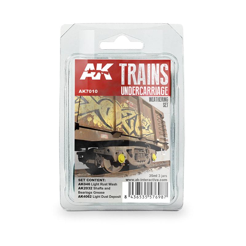 AK Interactive Undercarriage Weathering Set Train Series AK7010 - Hobby Heaven
