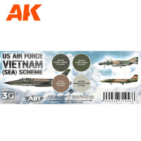 AK Interactive US Air Force South East Asia (SEA) Scheme SET 3G AK11748 - Hobby Heaven