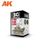 AK Interactive Us Tank Colors Europe 1944-45 Paints Set AFV AK11675 - Hobby Heaven