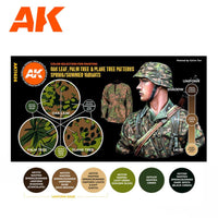 Ak Interactive Waffen Spring-Summer Camouflage 3g Figure Paint Set AK11626 - Hobby Heaven
