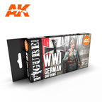 Ak Interactive WWI German Uniform 3g Figure Paint Set AK11629 - Hobby Heaven