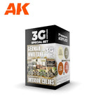 AK Interactive WWII German Tank Interior Colors Paints Set AFV AK11688 - Hobby Heaven