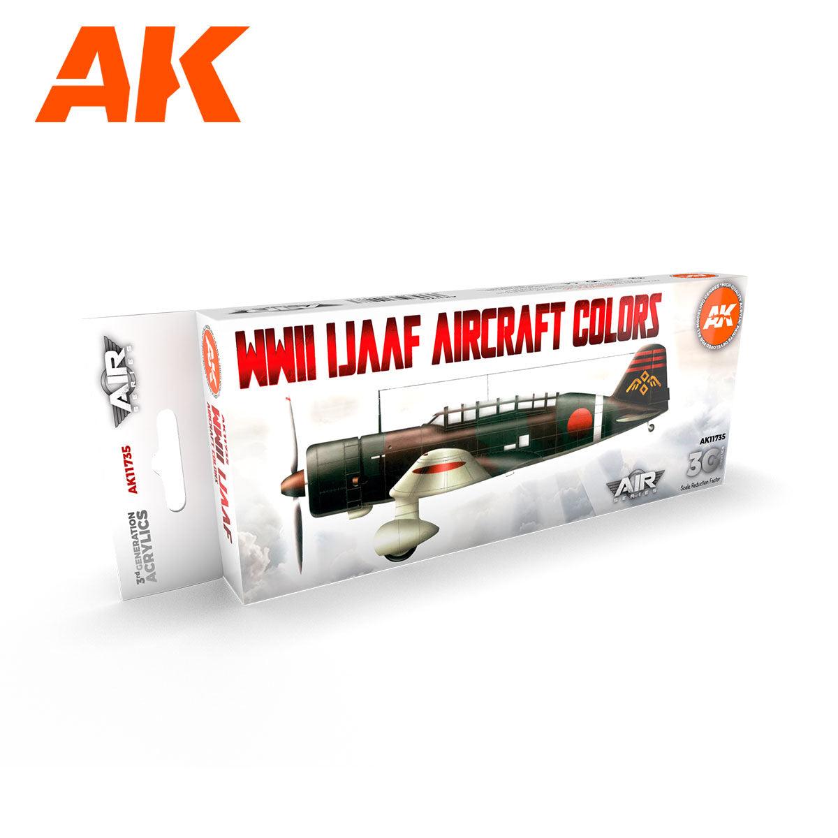 AK Interactive WWII IJAAF Aircraft Colors SET 3G AK11735 - Hobby Heaven