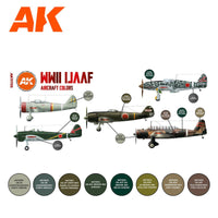 AK Interactive WWII IJAAF Aircraft Colors SET 3G AK11735 - Hobby Heaven