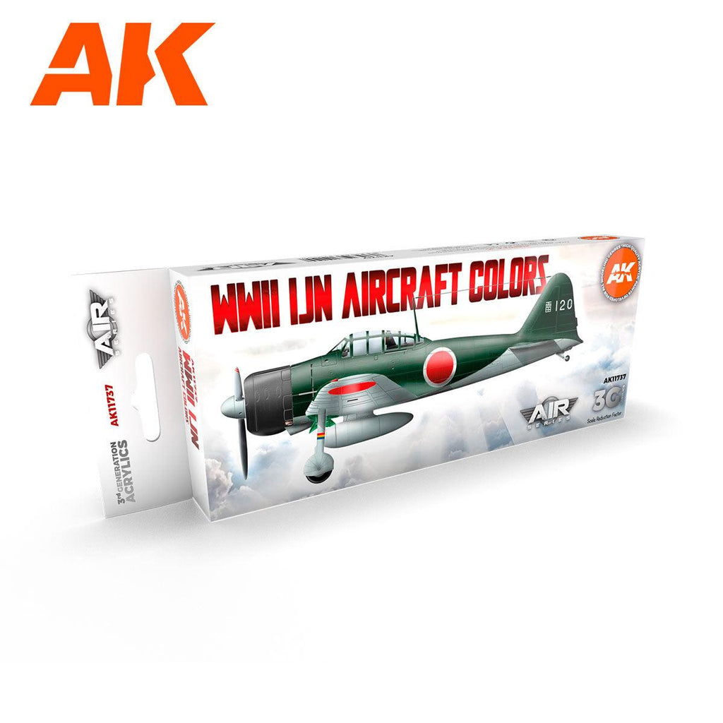AK Interactive WWII IJN Aircraft Colors SET 3G AK11737 - Hobby Heaven