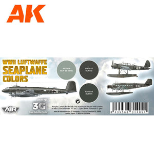 AK Interactive WWII Luftwaffe Seaplane Colors SET 3G AK11721 - Hobby Heaven