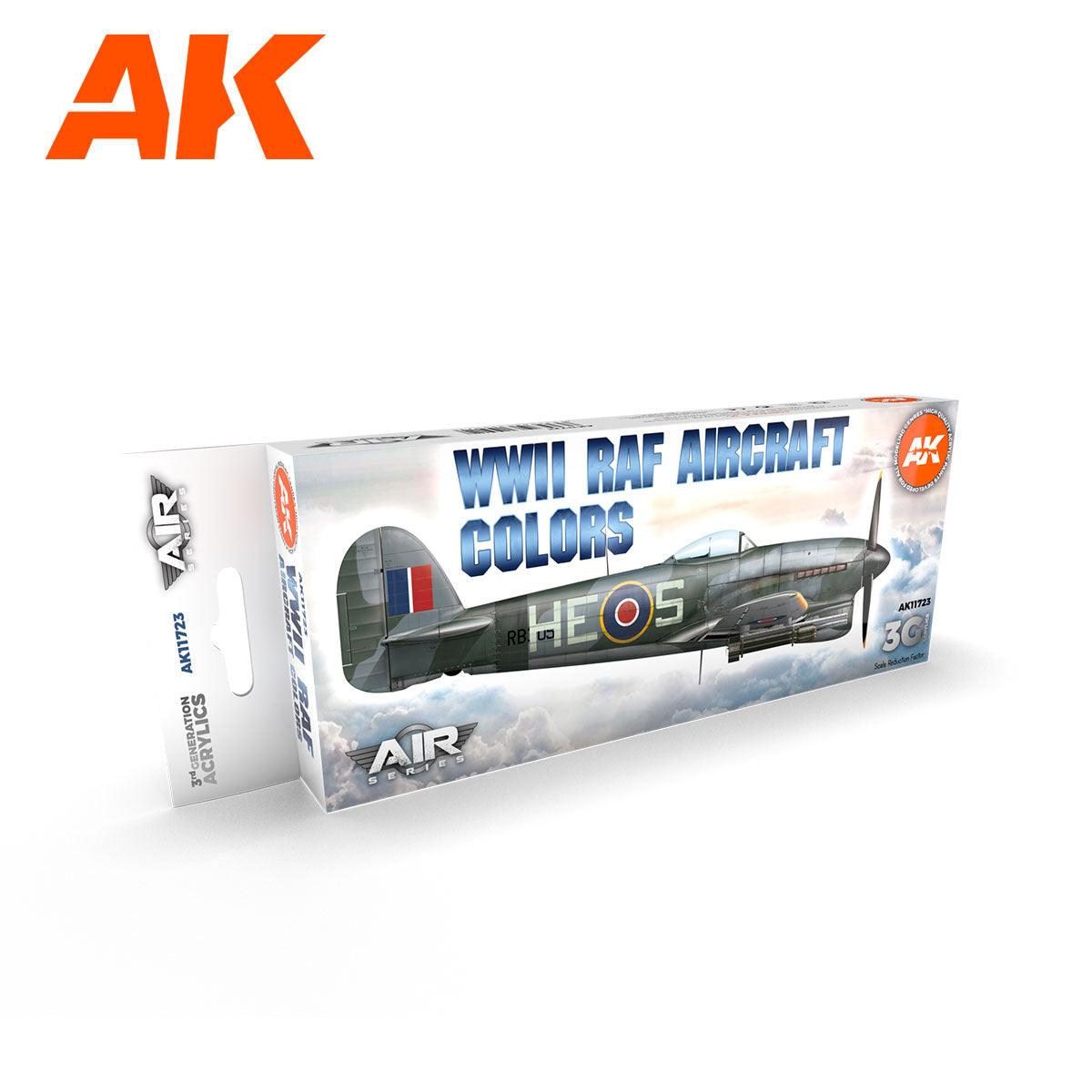 AK Interactive WWII RAF Aircraft Colors SET 3G AK11723 - Hobby Heaven