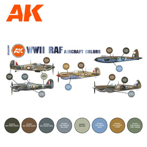 AK Interactive WWII RAF Aircraft Colors SET 3G AK11723 - Hobby Heaven