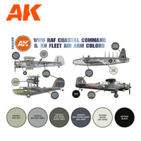 AK Interactive WWII RAF Coastal Command & RN Fleet Air Arm SET 3G AK11728 - Hobby Heaven
