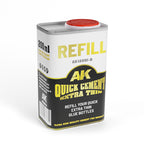 Front label of AK Interactive Quick Cement Extra Thin Glue Refill 200ml