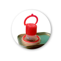 Detail of cap and refill opening on AK Interactive Quick Cement Extra Thin Glue
