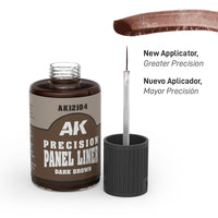 AK Interactive Paneliner 30ml | Precision Enamel Washes Range (AK12101–AK12107)

