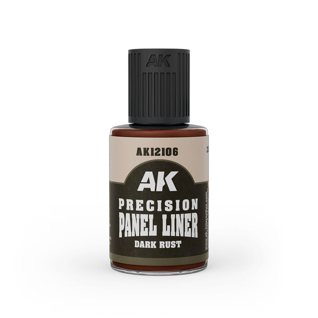 AK Interactive Paneliner 30ml | Precision Enamel Washes Range (AK12101–AK12107)