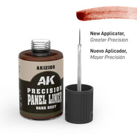 AK Interactive Paneliner 30ml | Precision Enamel Washes Range (AK12101–AK12107)
