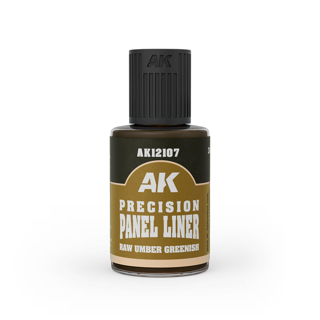 AK Interactive Paneliner 30ml | Precision Enamel Washes Range (AK12101–AK12107)