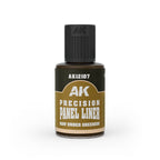 AK Interactive Paneliner 30ml | Precision Enamel Washes Range (AK12101–AK12107)