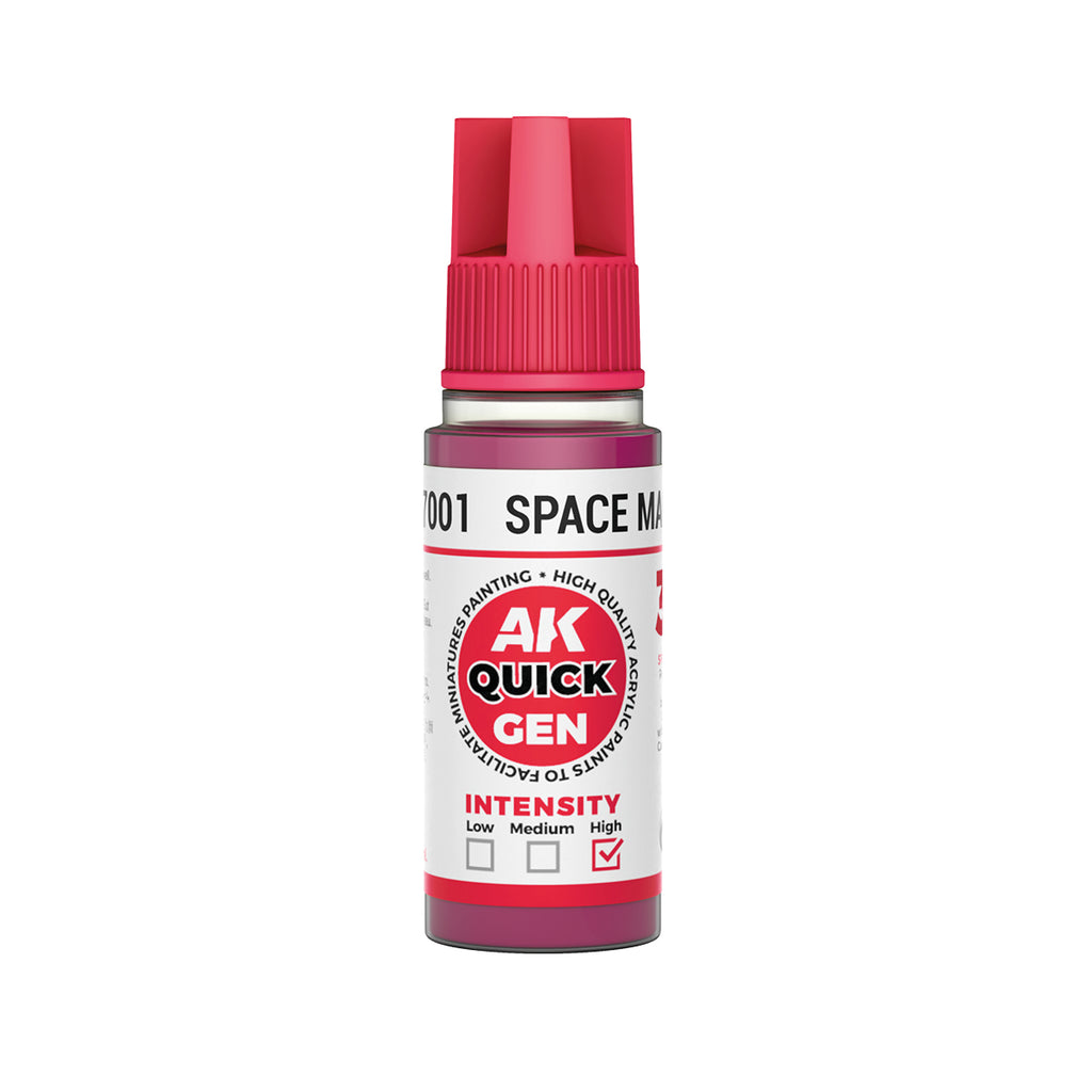 AK Interactive Quickgen Speed Paint | One-Coat Acrylics | 80+ Colours | Auto-Shading Matte Miniature Paints