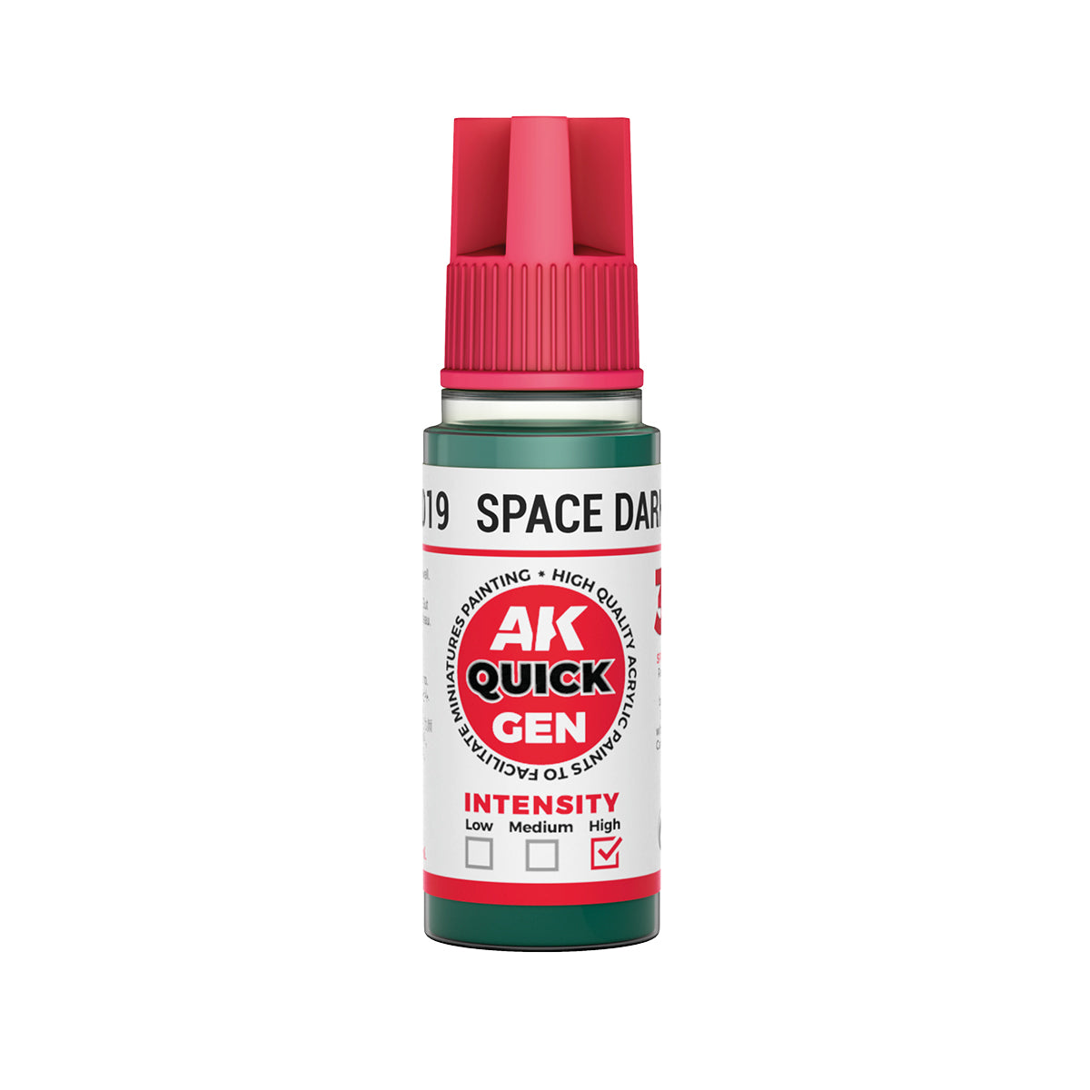 AK Interactive Quickgen Speed Paint | One-Coat Acrylics | 80+ Colours | Auto-Shading Matte Miniature Paints