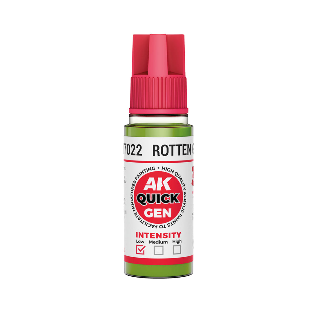 AK Interactive Quickgen Speed Paint | One-Coat Acrylics | 80+ Colours | Auto-Shading Matte Miniature Paints