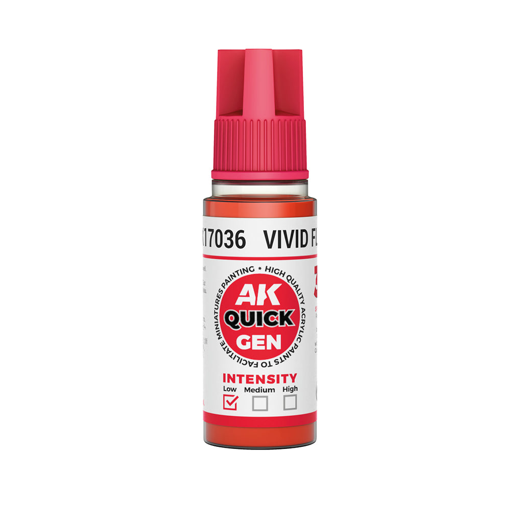 AK Interactive Quickgen Speed Paint | One-Coat Acrylics | 80+ Colours | Auto-Shading Matte Miniature Paints