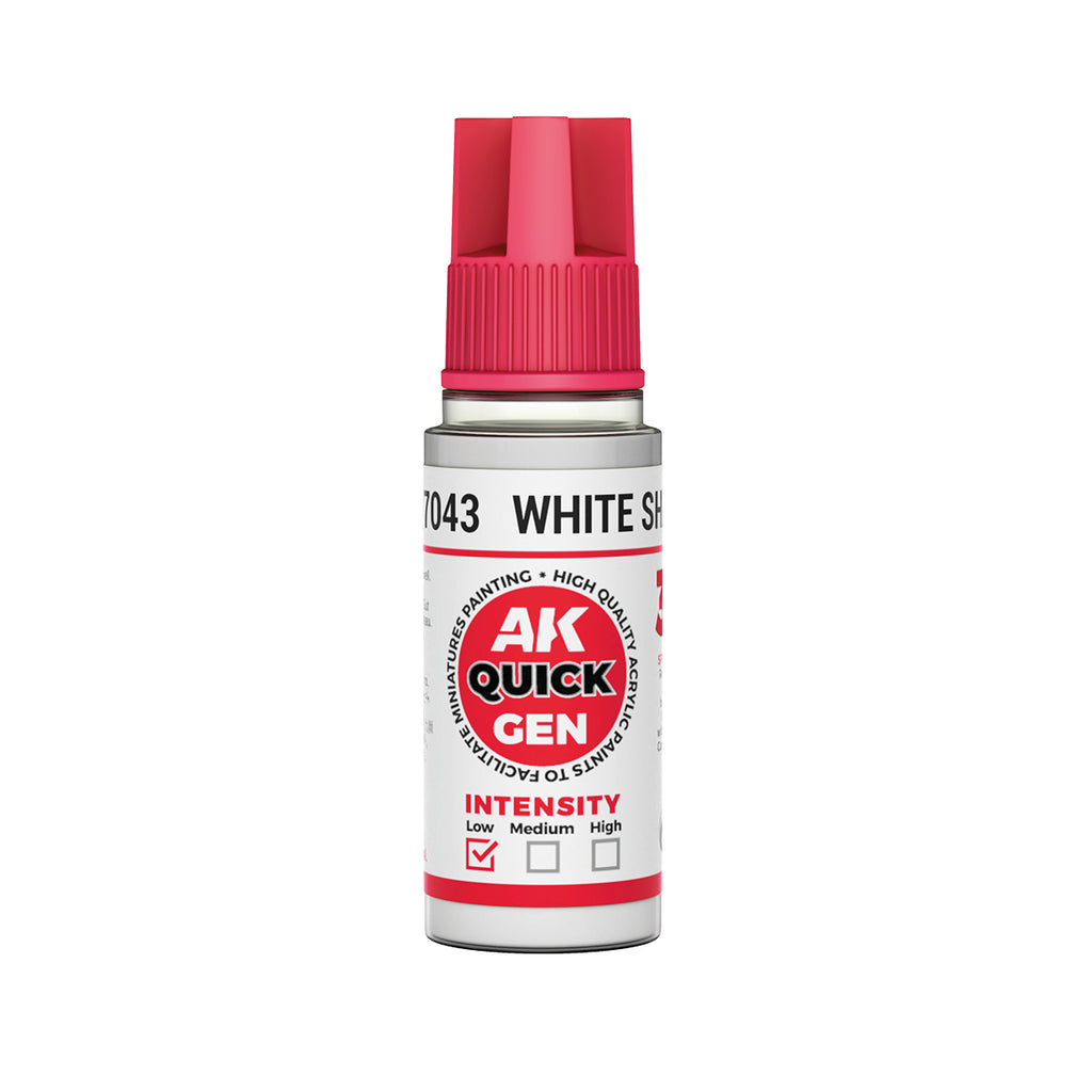 AK Interactive Quickgen Speed Paint | One-Coat Acrylics | 80+ Colours | Auto-Shading Matte Miniature Paints