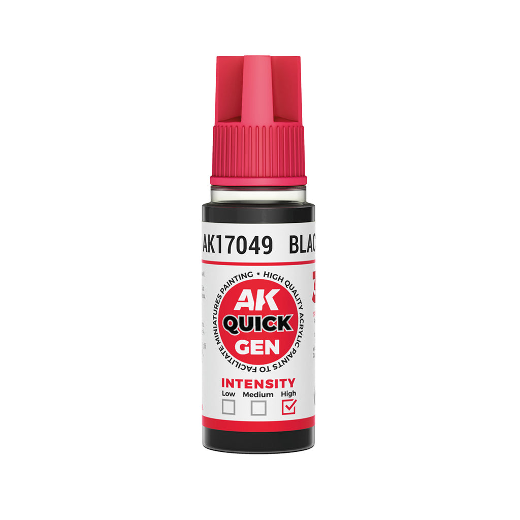 AK Interactive Quickgen Speed Paint | One-Coat Acrylics | 80+ Colours | Auto-Shading Matte Miniature Paints