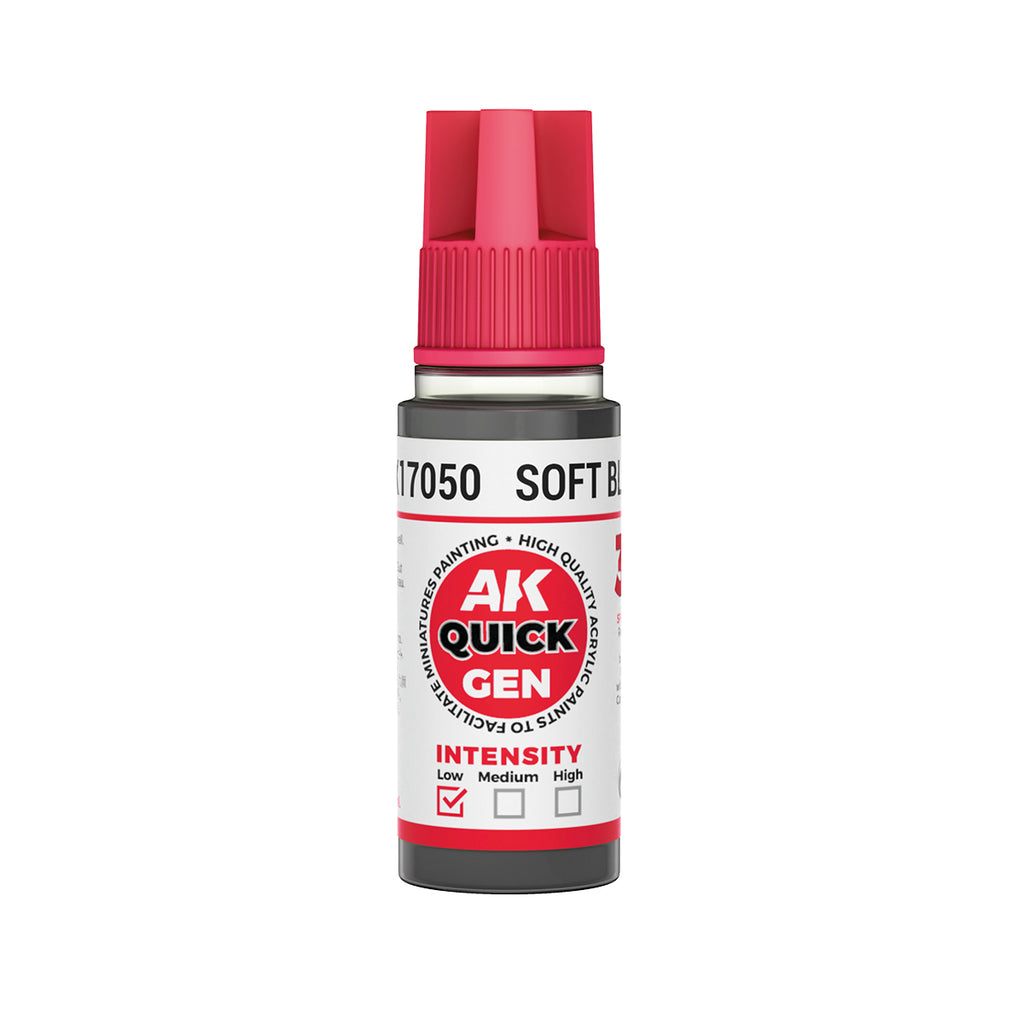 AK Interactive Quickgen Speed Paint | One-Coat Acrylics | 80+ Colours | Auto-Shading Matte Miniature Paints