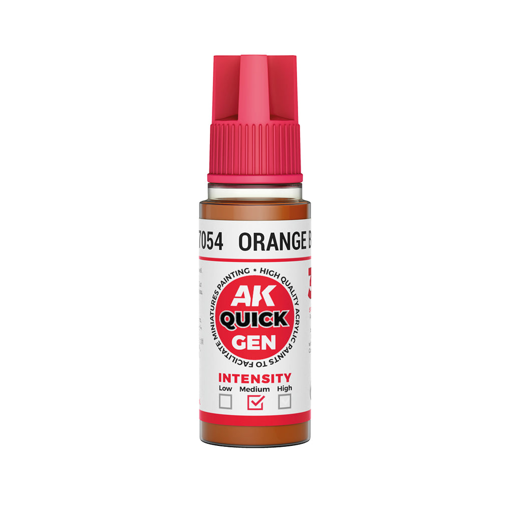 AK Interactive Quickgen Speed Paint | One-Coat Acrylics | 80+ Colours | Auto-Shading Matte Miniature Paints
