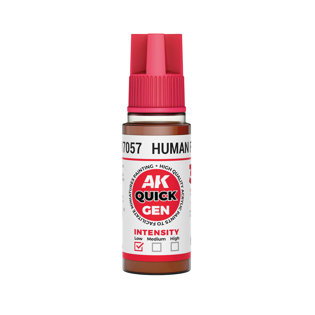 AK Interactive Quickgen Speed Paint | One-Coat Acrylics | 80+ Colours | Auto-Shading Matte Miniature Paints