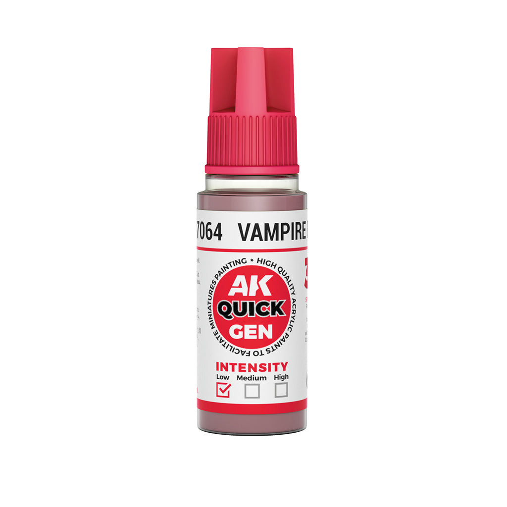 AK Interactive Quickgen Speed Paint | One-Coat Acrylics | 80+ Colours | Auto-Shading Matte Miniature Paints