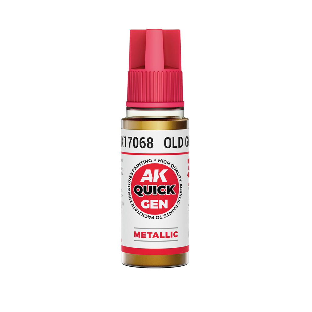 AK Interactive Quickgen Speed Paint | One-Coat Acrylics | 80+ Colours | Auto-Shading Matte Miniature Paints