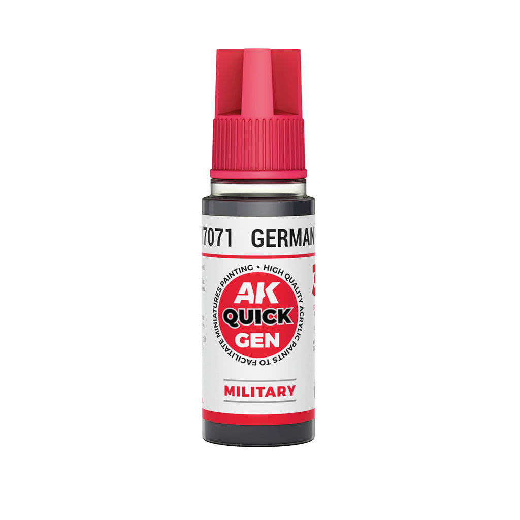 AK Interactive Quickgen Speed Paint | One-Coat Acrylics | 80+ Colours | Auto-Shading Matte Miniature Paints